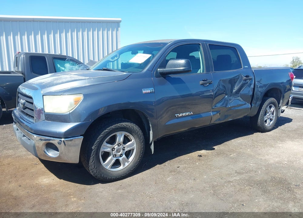 2007 TOYOTA TUNDRA SR5 5.7L V8 VIN: 5TBEV541X7S462170