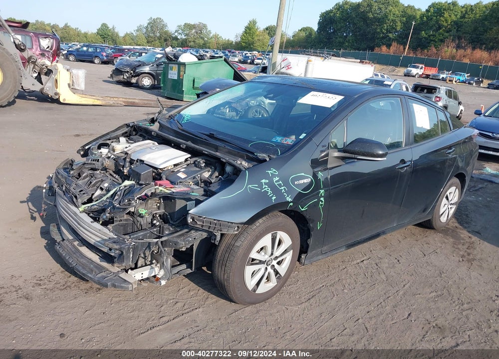 2018 TOYOTA PRIUS FOUR VIN: JTDKARFUXJ3067550
