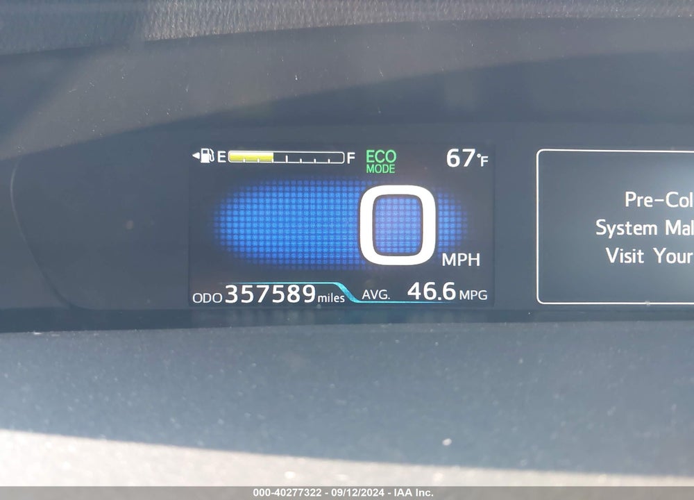 2018 TOYOTA PRIUS FOUR VIN: JTDKARFUXJ3067550