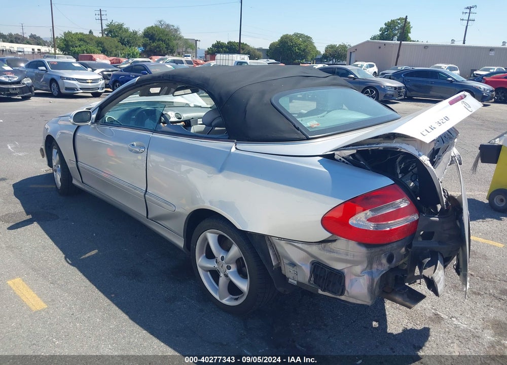 2005 MERCEDES-BENZ CLK 320 VIN: WDBTK65G65T054908