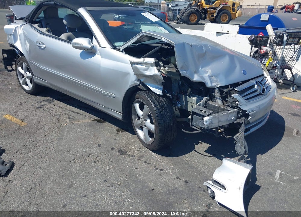 2005 MERCEDES-BENZ CLK 320 VIN: WDBTK65G65T054908