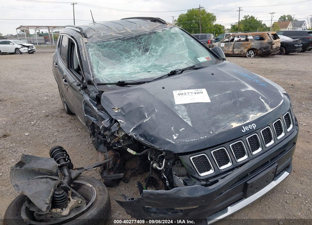 2018 JEEP COMPASS LIMITED 4X4 VIN: 3C4NJDCB6JT113642