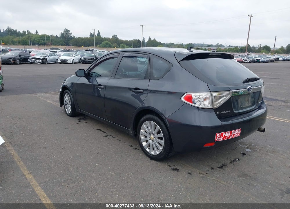 2009 SUBARU IMPREZA 2.5I VIN: JF1GH60689H819213