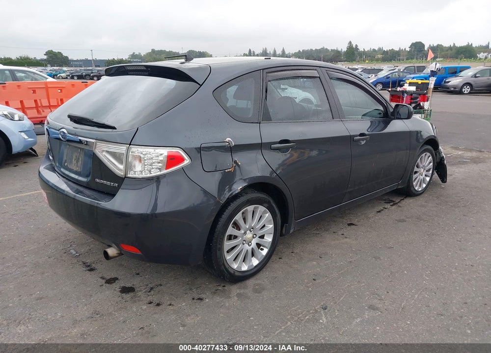 2009 SUBARU IMPREZA 2.5I VIN: JF1GH60689H819213
