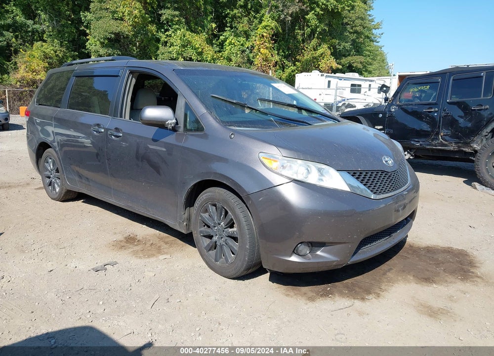 2014 TOYOTA SIENNA XLE 7 PASSENGER VIN: 5TDDK3DC4ES078433