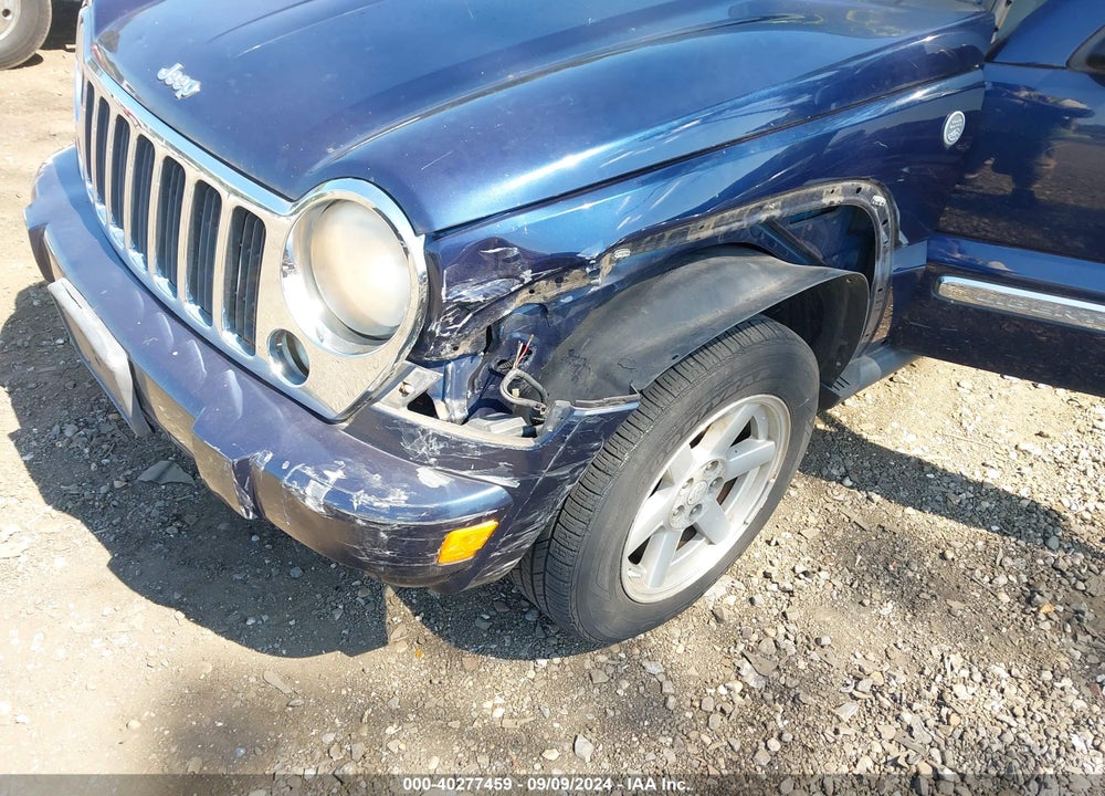 2007 JEEP LIBERTY LIMITED EDITION VIN: 1J4GL58K67W645875