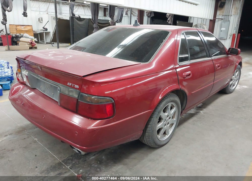 2002 CADILLAC SEVILLE STS VIN: 1G6KY54942U195378