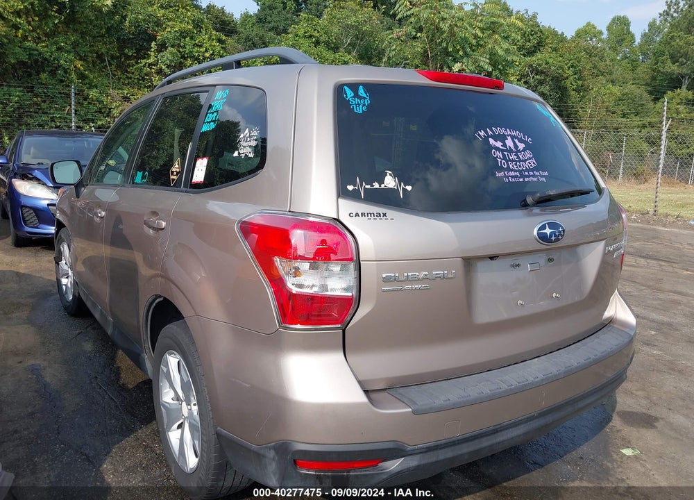 2015 SUBARU FORESTER 2.5I PREMIUM VIN: JF2SJADC7FH597773