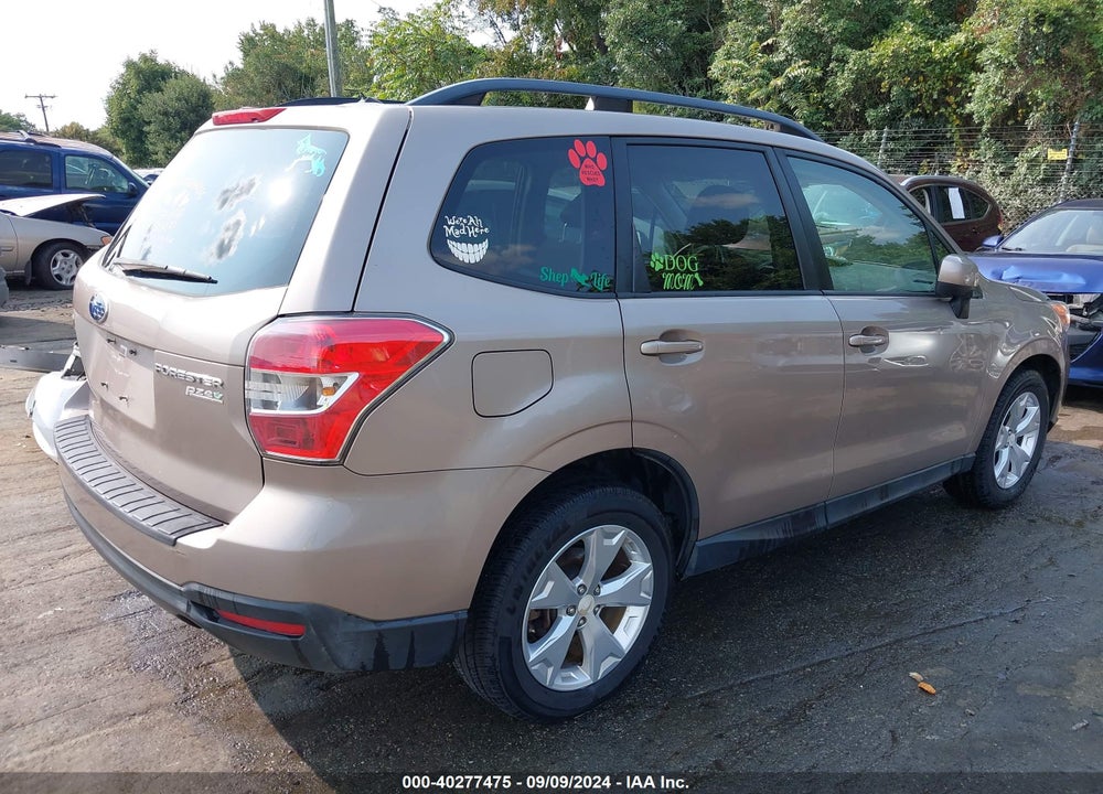 2015 SUBARU FORESTER 2.5I PREMIUM VIN: JF2SJADC7FH597773