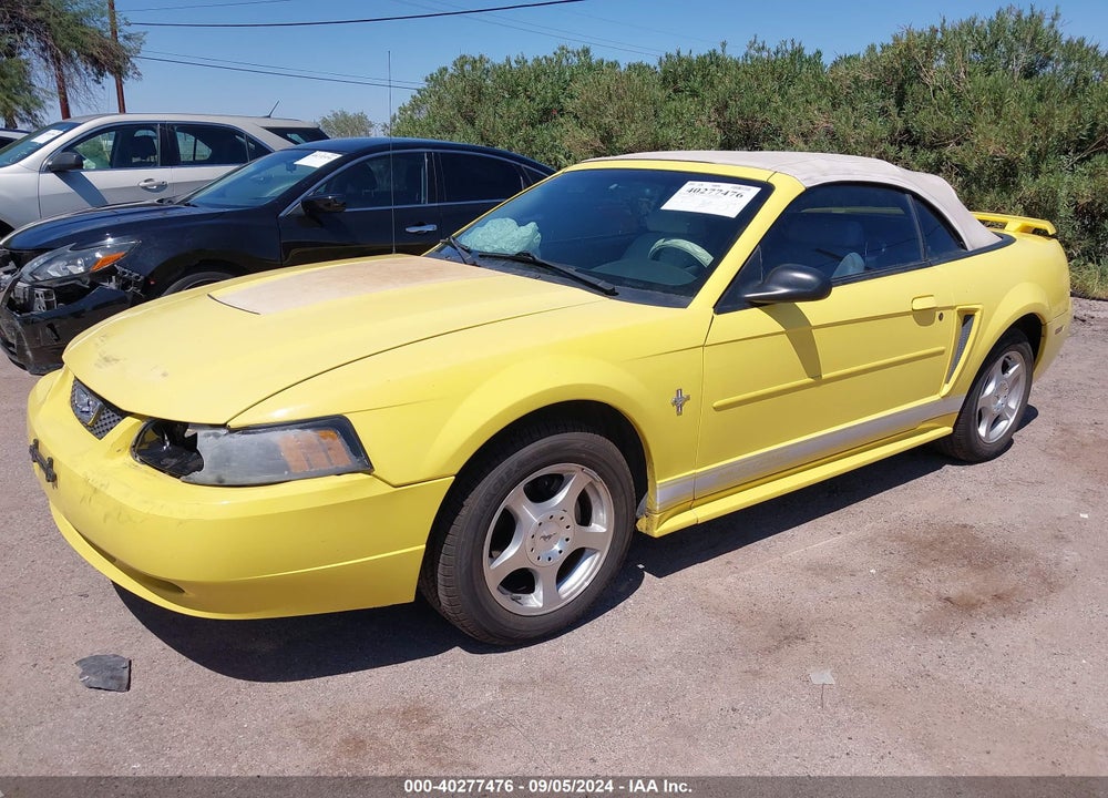 2003 FORD MUSTANG DELUXE VIN: 1FAFP44433F412530