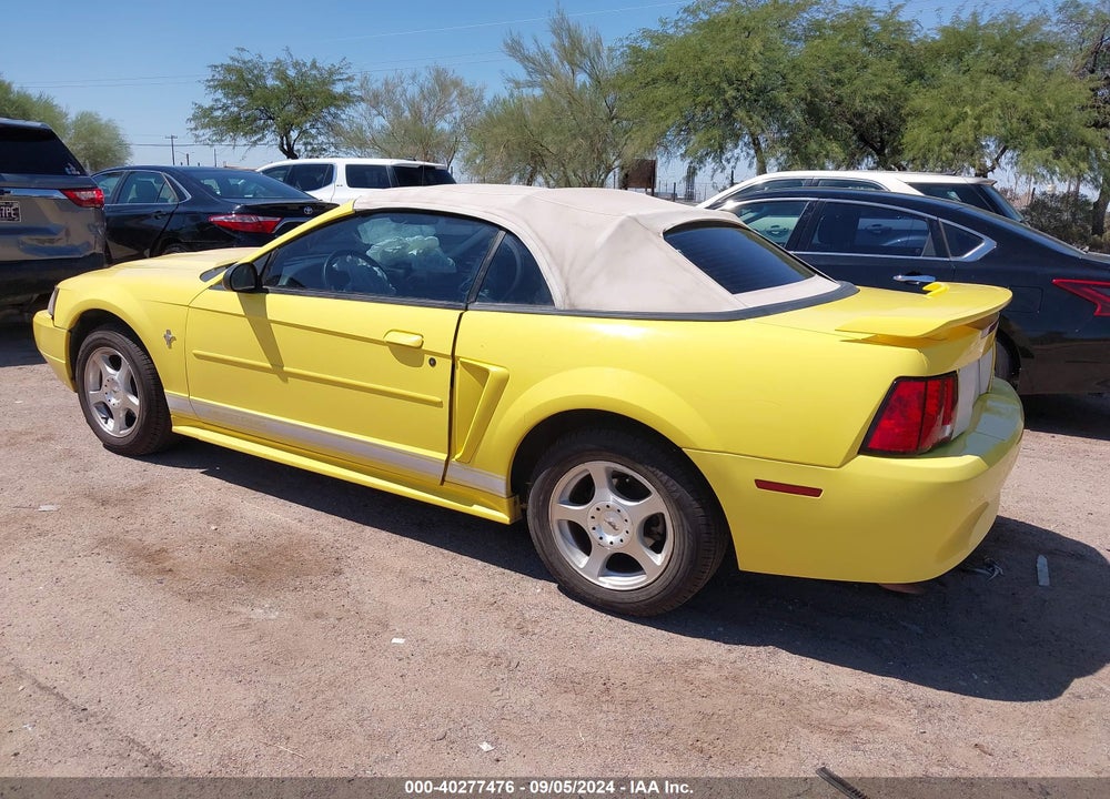 2003 FORD MUSTANG DELUXE VIN: 1FAFP44433F412530