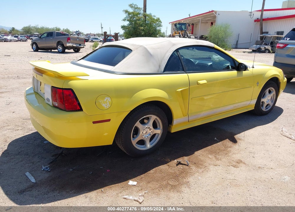 2003 FORD MUSTANG DELUXE VIN: 1FAFP44433F412530