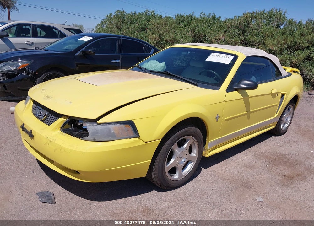 2003 FORD MUSTANG DELUXE VIN: 1FAFP44433F412530