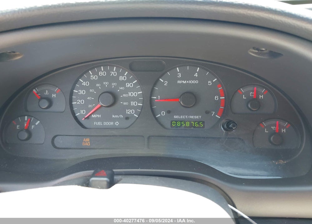 2003 FORD MUSTANG DELUXE VIN: 1FAFP44433F412530
