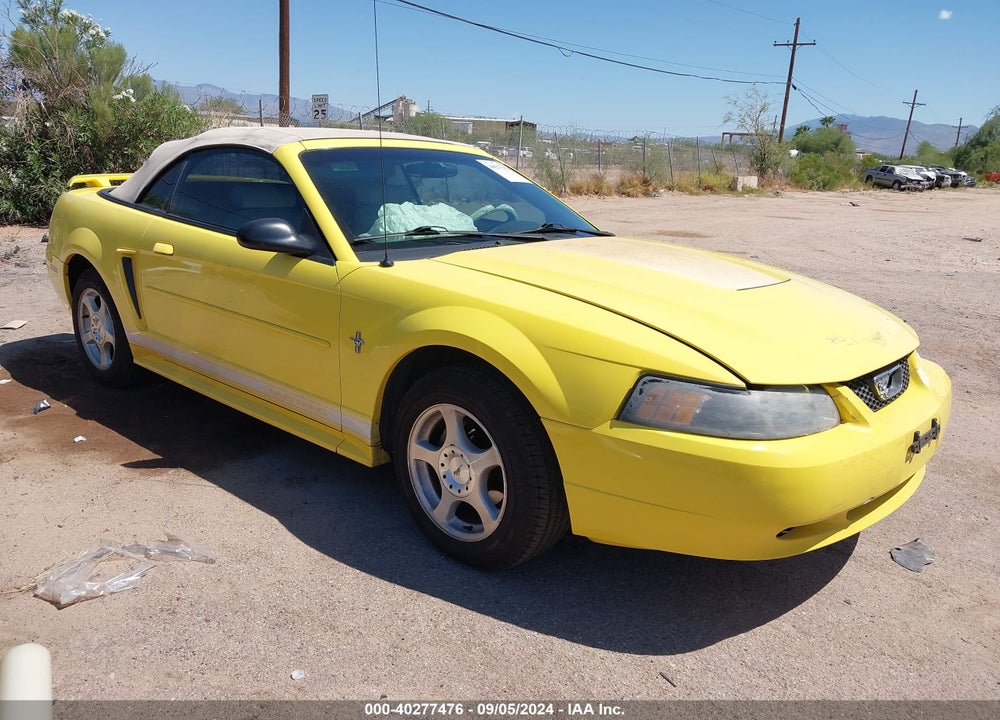 2003 FORD MUSTANG DELUXE VIN: 1FAFP44433F412530