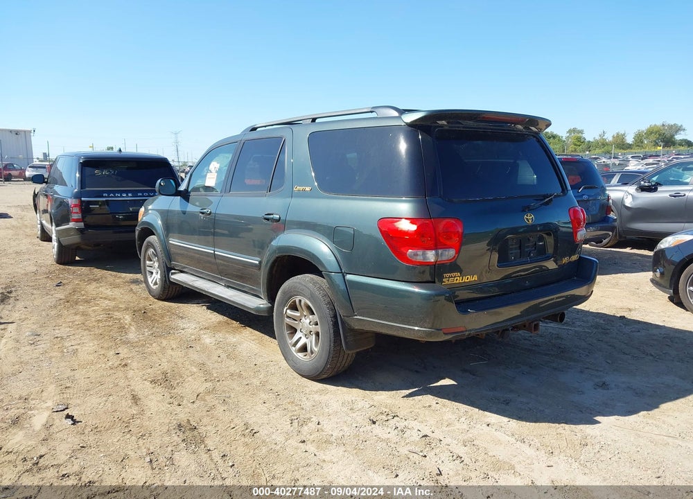 2006 TOYOTA SEQUOIA LIMITED V8 VIN: 5TDBT48A66S258517