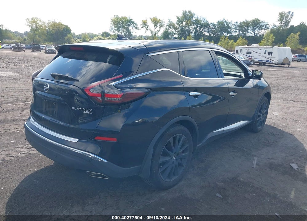 2020 NISSAN MURANO PLATINUM INTELLIGENT AWD VIN: 5N1AZ2DS3LN175220