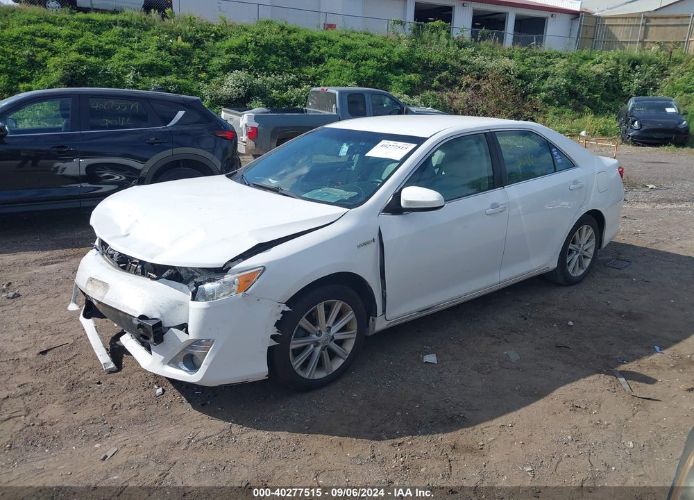 2014 TOYOTA CAMRY HYBRID XLE VIN: 4T1BD1FK8EU105232