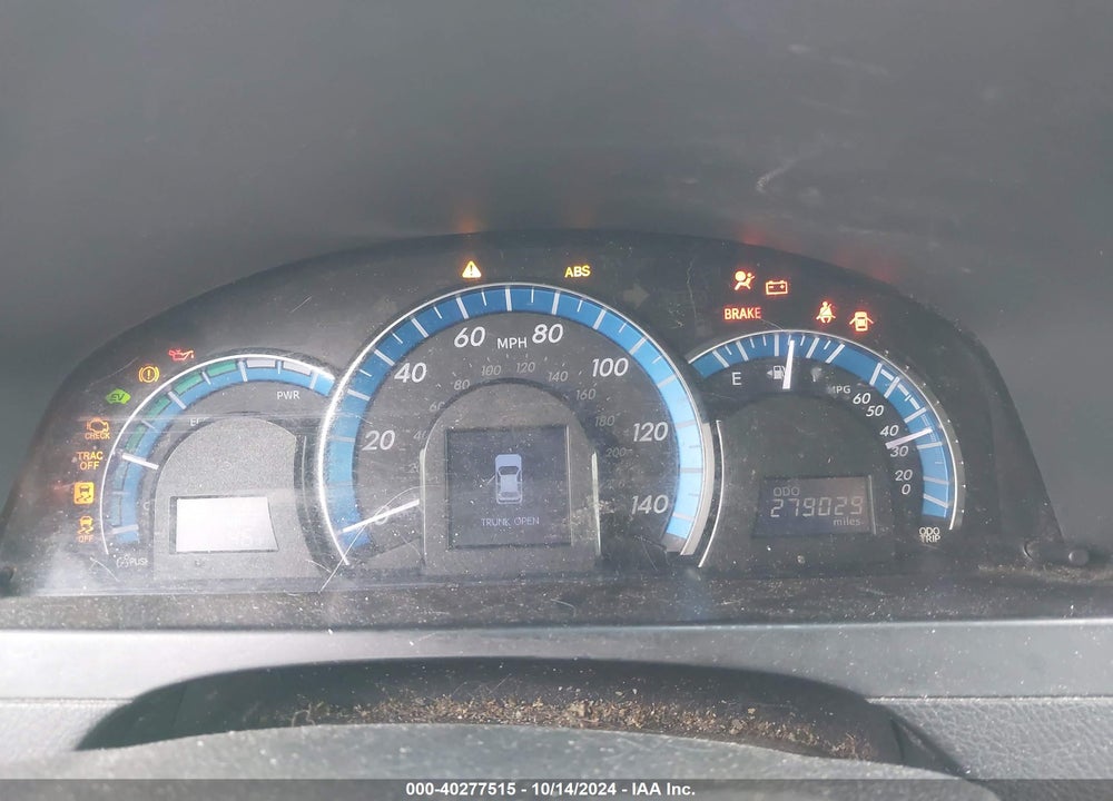 2014 TOYOTA CAMRY HYBRID XLE VIN: 4T1BD1FK8EU105232