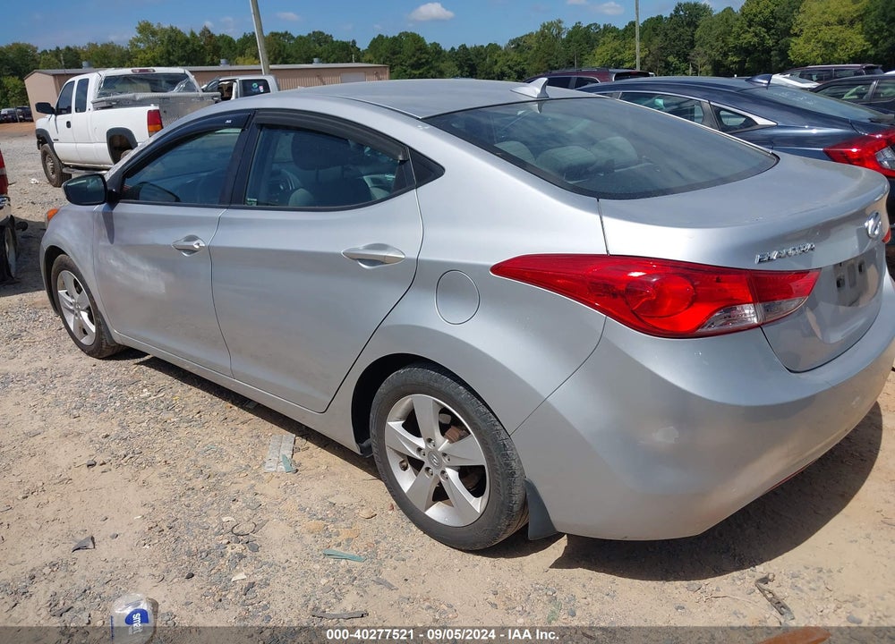 2013 HYUNDAI ELANTRA GLS VIN: 5NPDH4AE2DH417205