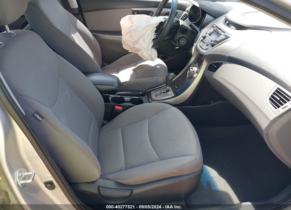 2013 HYUNDAI ELANTRA GLS VIN: 5NPDH4AE2DH417205