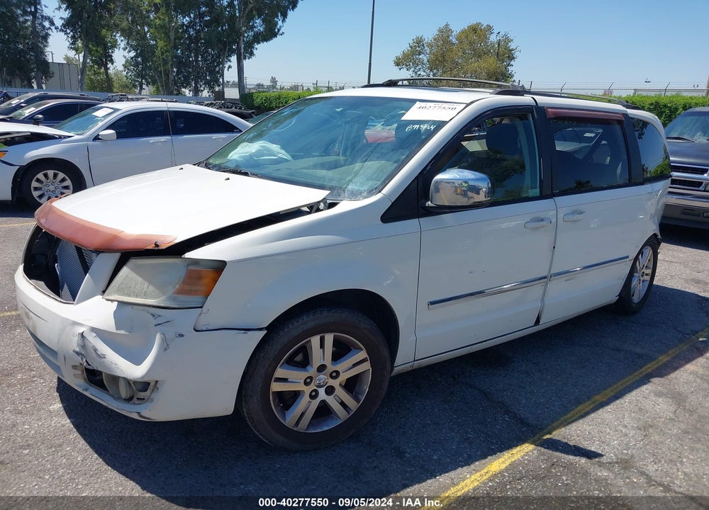 2008 DODGE GRAND CARAVAN SXT VIN: 2D8HN54X28R107417