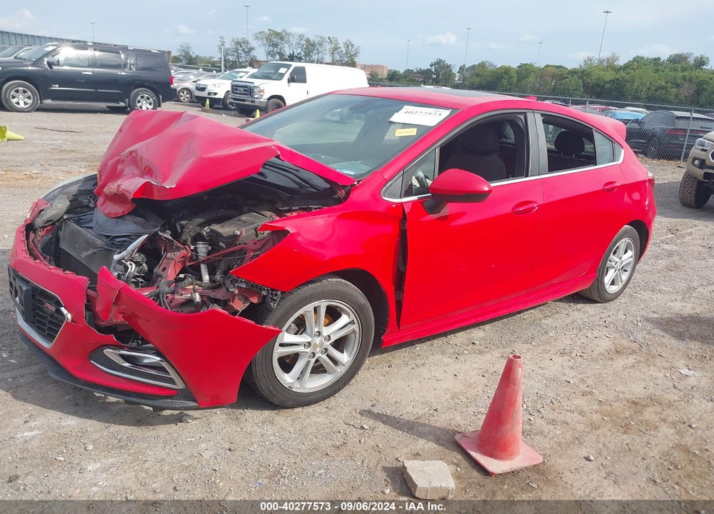 2017 CHEVROLET CRUZE LT AUTO VIN: 3G1BE6SMXHS553006