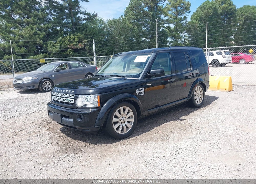 2012 LAND ROVER LR4 VIN: SALAK2D46CA627204