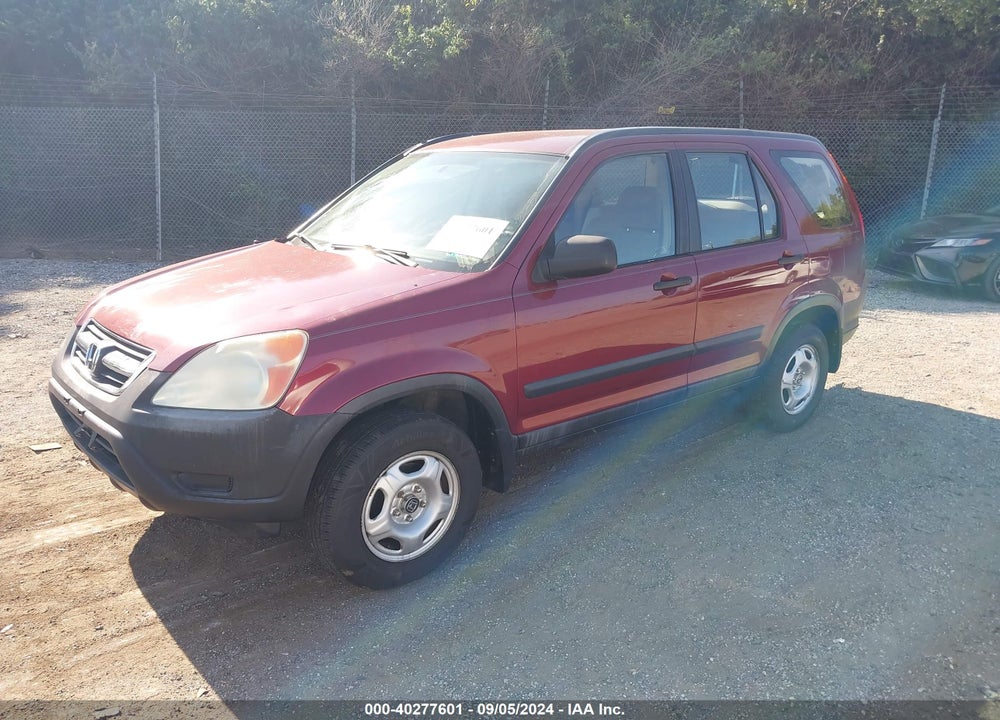 2004 HONDA CR-V LX VIN: SHSRD78584U236710