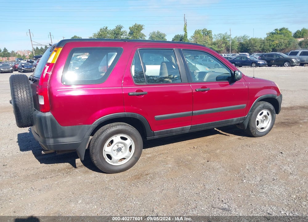 2004 HONDA CR-V LX VIN: SHSRD78584U236710