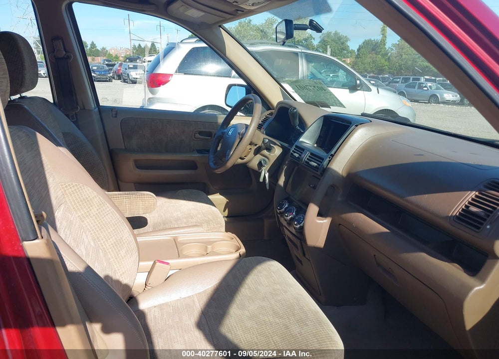 2004 HONDA CR-V LX VIN: SHSRD78584U236710