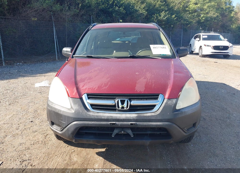 2004 HONDA CR-V LX VIN: SHSRD78584U236710