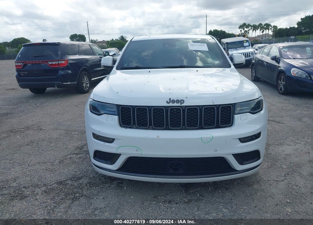 2019 JEEP GRAND CHEROKEE HIGH ALTITUDE 4X4 VIN: 1C4RJFCG1KC636492