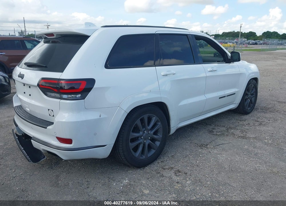 2019 JEEP GRAND CHEROKEE HIGH ALTITUDE 4X4 VIN: 1C4RJFCG1KC636492