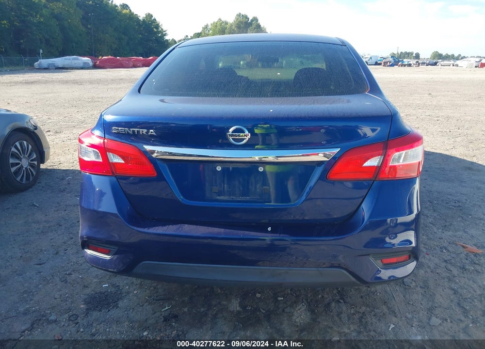 2016 NISSAN SENTRA S VIN: 3N1AB7APXGY303566