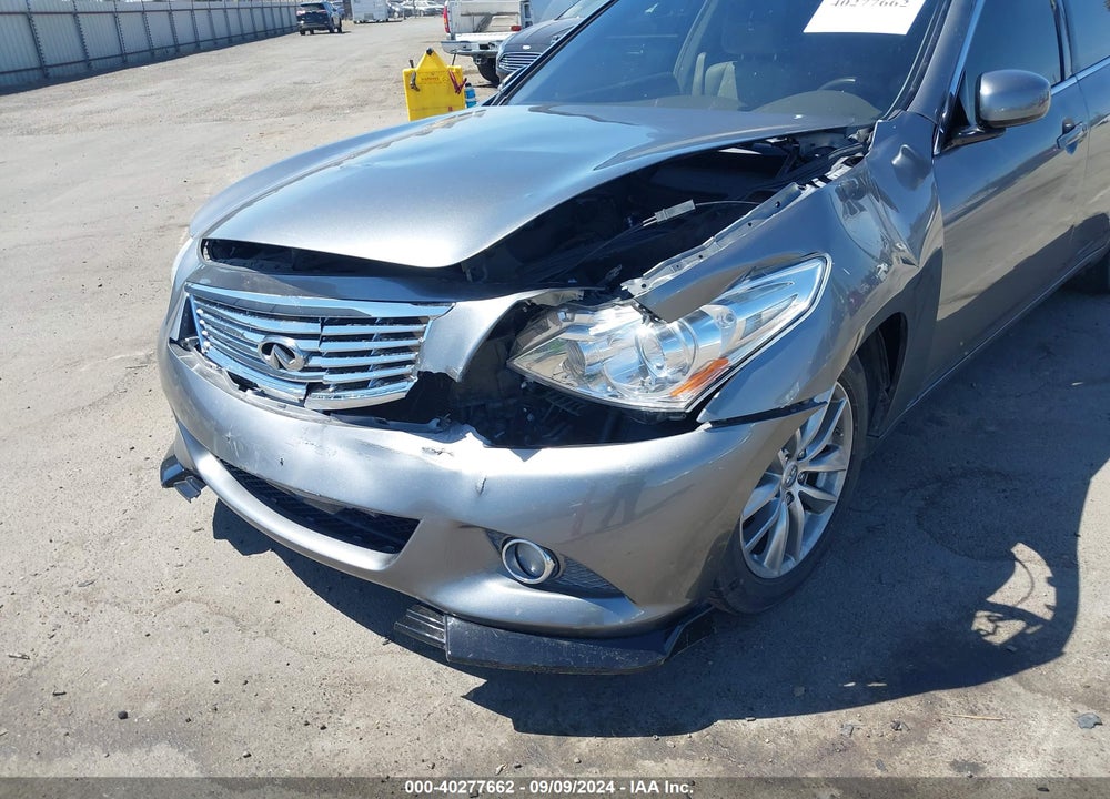 2013 INFINITI G37X VIN: JN1CV6AR5DM770355