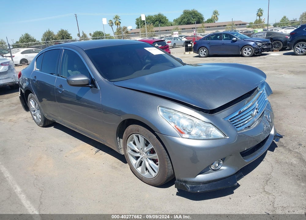 2013 INFINITI G37X VIN: JN1CV6AR5DM770355
