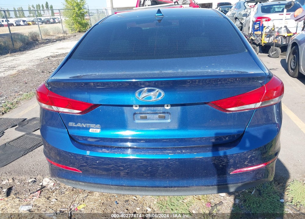 2017 HYUNDAI ELANTRA SE VIN: 5NPD74LF5HH150575