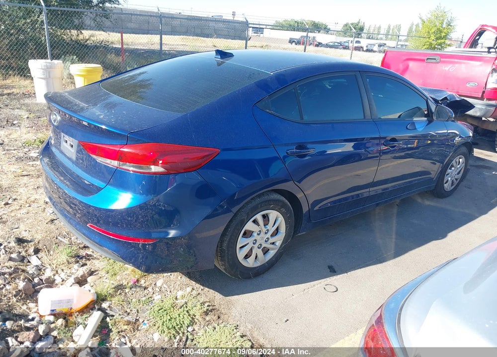 2017 HYUNDAI ELANTRA SE VIN: 5NPD74LF5HH150575