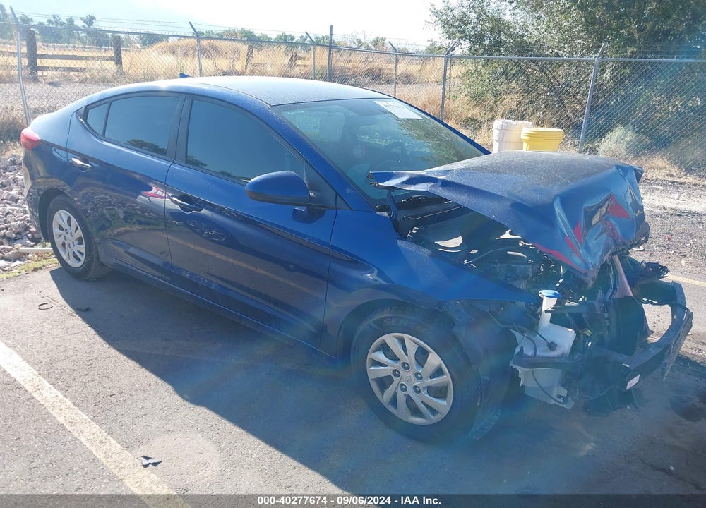 2017 HYUNDAI ELANTRA SE VIN: 5NPD74LF5HH150575