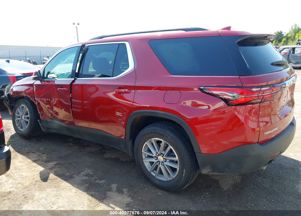 2022 CHEVROLET TRAVERSE FWD LT CLOTH VIN: 1GNERGKW5NJ117541