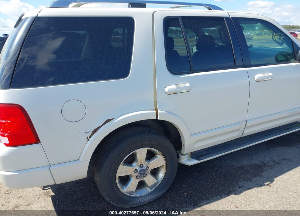 2003 FORD EXPLORER LIMITED VIN: 1FMZU85K43ZA59102