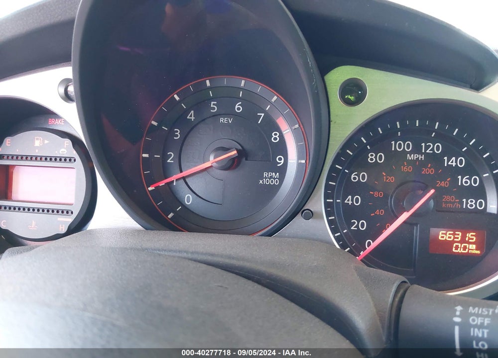 2010 NISSAN 370Z TOURING VIN: JN1AZ4FH2AM301512