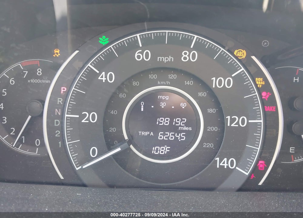 2013 HONDA CR-V VIN: 5J6RM3H38DL034052