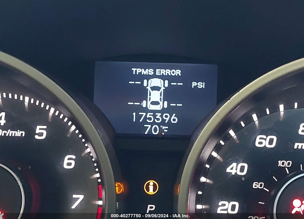 2009 ACURA TL 3.5 VIN: 19UUA86519A016376