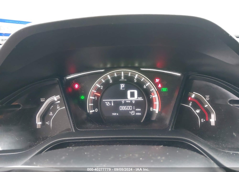 2018 HONDA CIVIC LX-P VIN: 2HGFC4B01JH307293