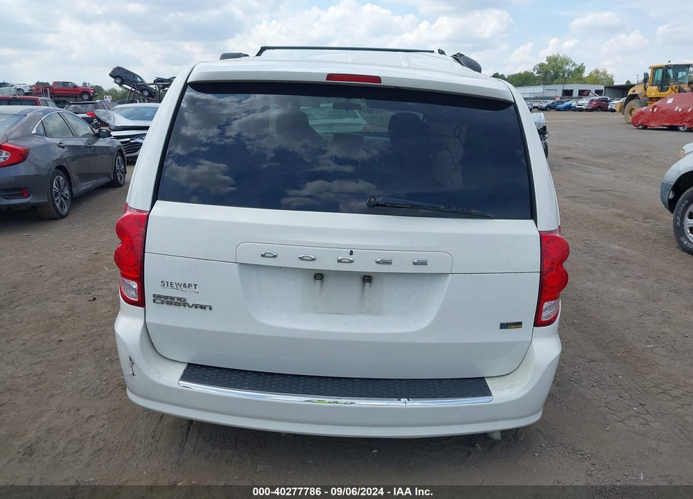 2012 DODGE GRAND CARAVAN SXT VIN: 2C4RDGCG6CR196372