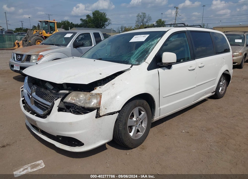 2012 DODGE GRAND CARAVAN SXT VIN: 2C4RDGCG6CR196372