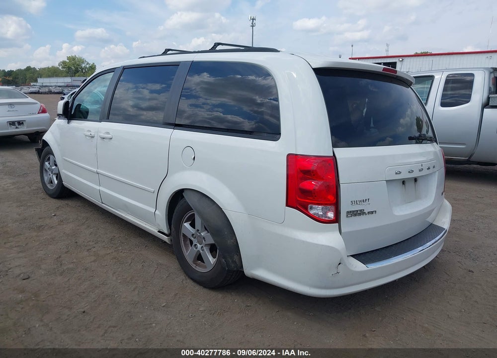 2012 DODGE GRAND CARAVAN SXT VIN: 2C4RDGCG6CR196372