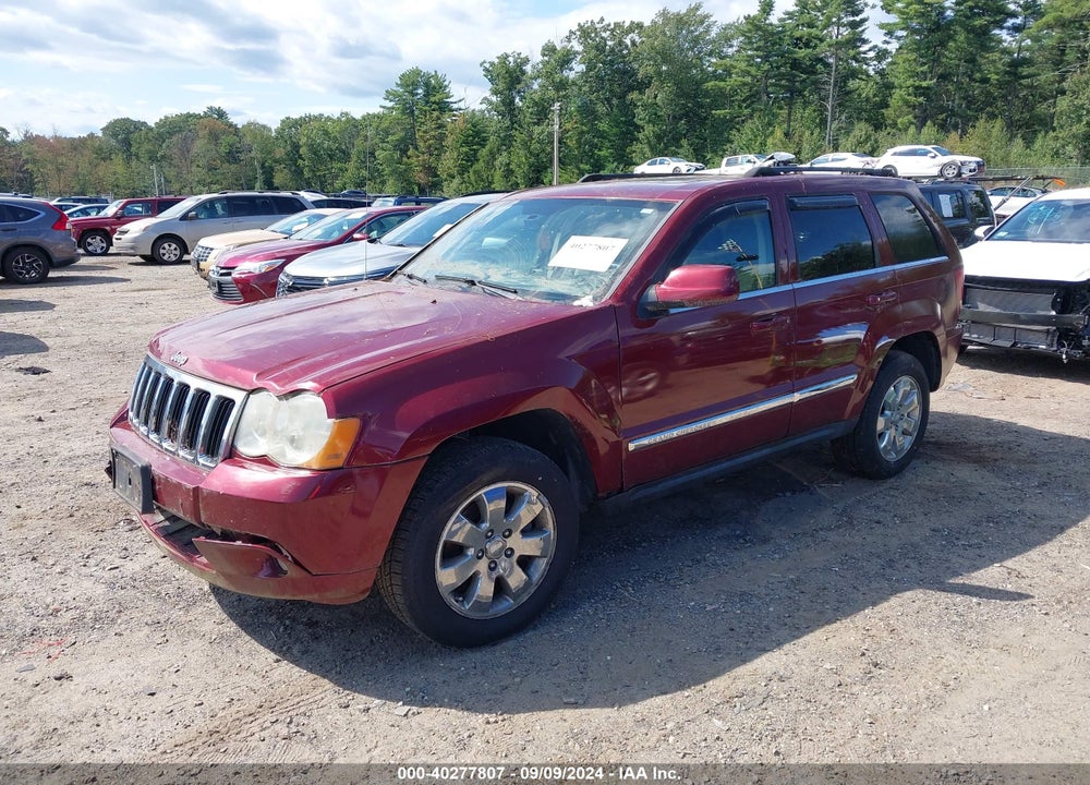 2008 JEEP GRAND CHEROKEE LIMITED VIN: 1J8HR58268C189932